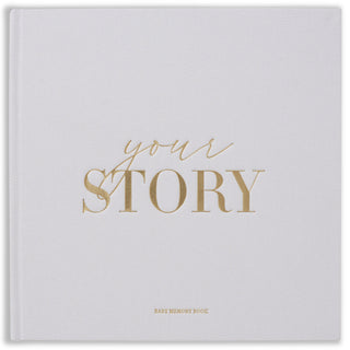 Your Story - USA - Baby Memory Book - Grey Edition