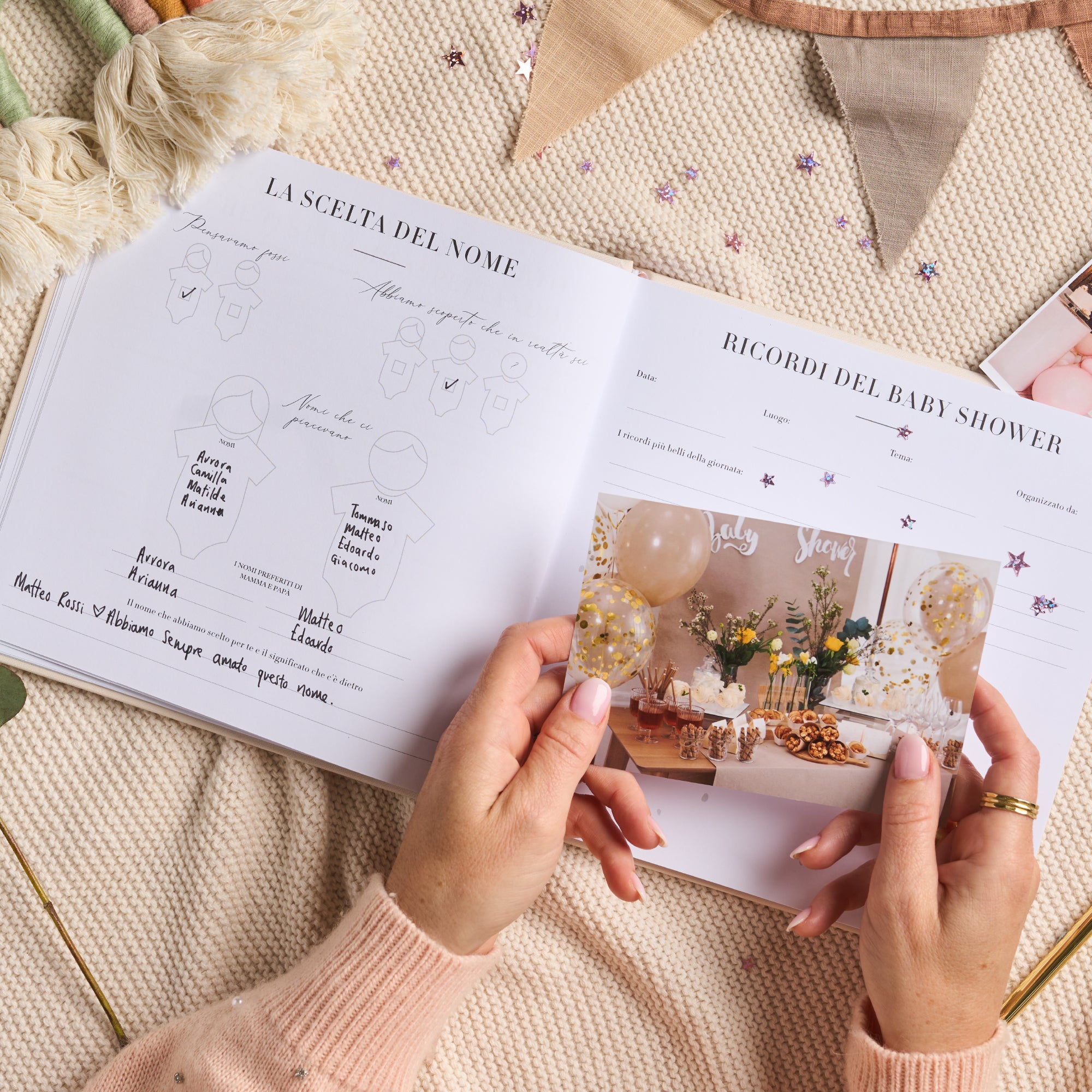 Libro Di Memoria Del Bambino Personalizzabile Album Di Diario - Foto 7