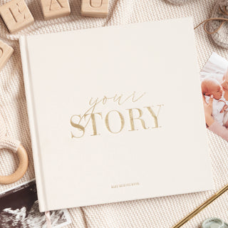Your Story - UK - Baby Memory Book - Cream Edition