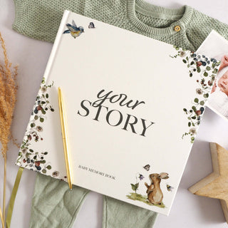 Your Story - UK - Baby Memory Book - Forest Edition
