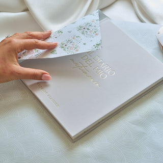 Organizzatrice di matrimoni (Italia) Grigio - Diario di matrimonio e regalo di fidanzamento | Bibi & Beau