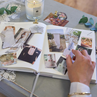 Organizzatrice di matrimoni (Italia) Grigio - Diario di matrimonio e regalo di fidanzamento | Bibi & Beau