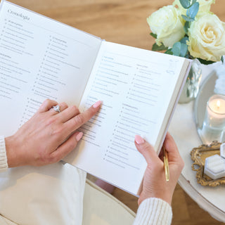 Organizzatrice di matrimoni (Italia) Grigio - Diario di matrimonio e regalo di fidanzamento | Bibi & Beau