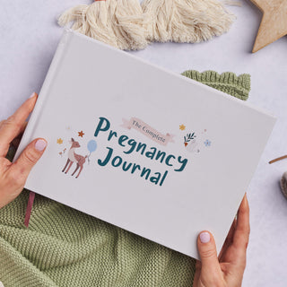 The Complete Pregnancy Journal- UK - Pregnancy Diary - Baby Animal Edition