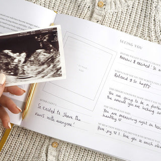 USA Schwangerschaftstagebuch und Tagebuch – Gold Edition