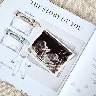 USA Schwangerschaftstagebuch und -tagebuch – Aquarell-Ausgabe 